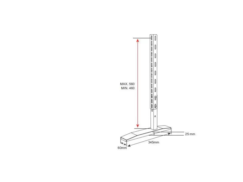 Audioraq Pied de support Premium Twin
