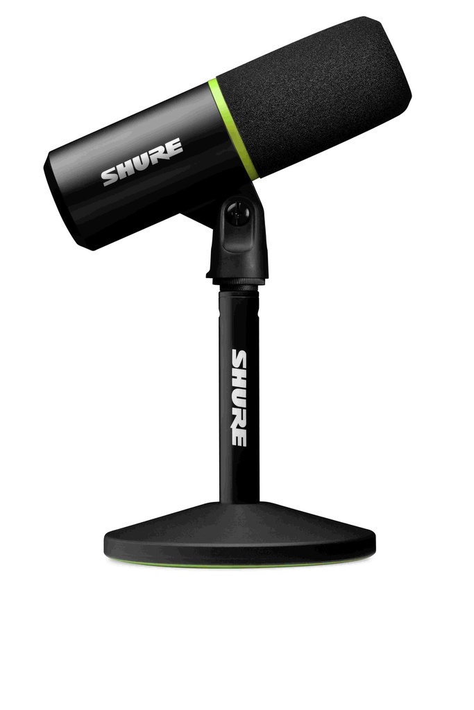 Shure MV6 -  Microphone pour parole/gaming USB, noir