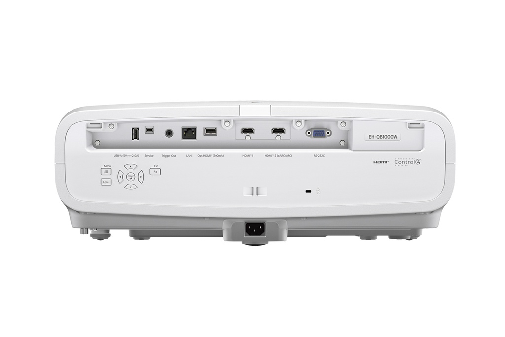Epson EH-QB1000W - Projecteur laser, Home Cinéma, 4K, 3'300 Lumens