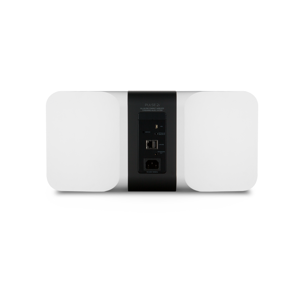 Bluesound PULSE 2i blanc - Enceinte de streaming amplifiée