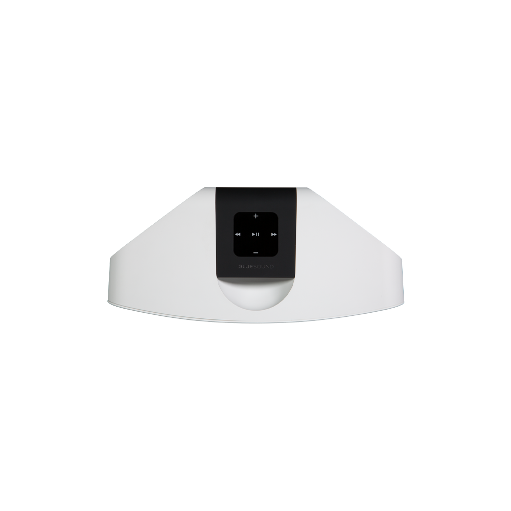 Bluesound PULSE Mini 2i Blanc - Enceinte de streaming compacte amplifiée