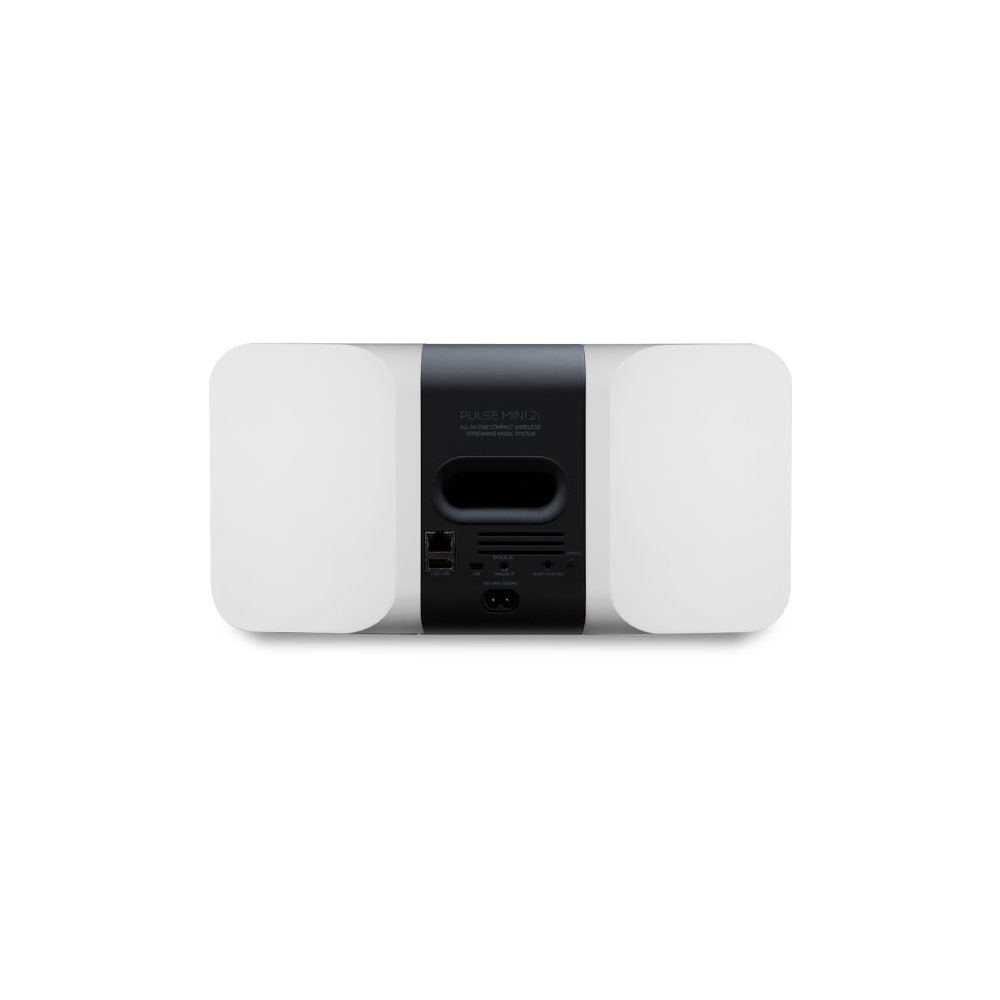 Bluesound PULSE Mini 2i Blanc - Enceinte de streaming compacte amplifiée