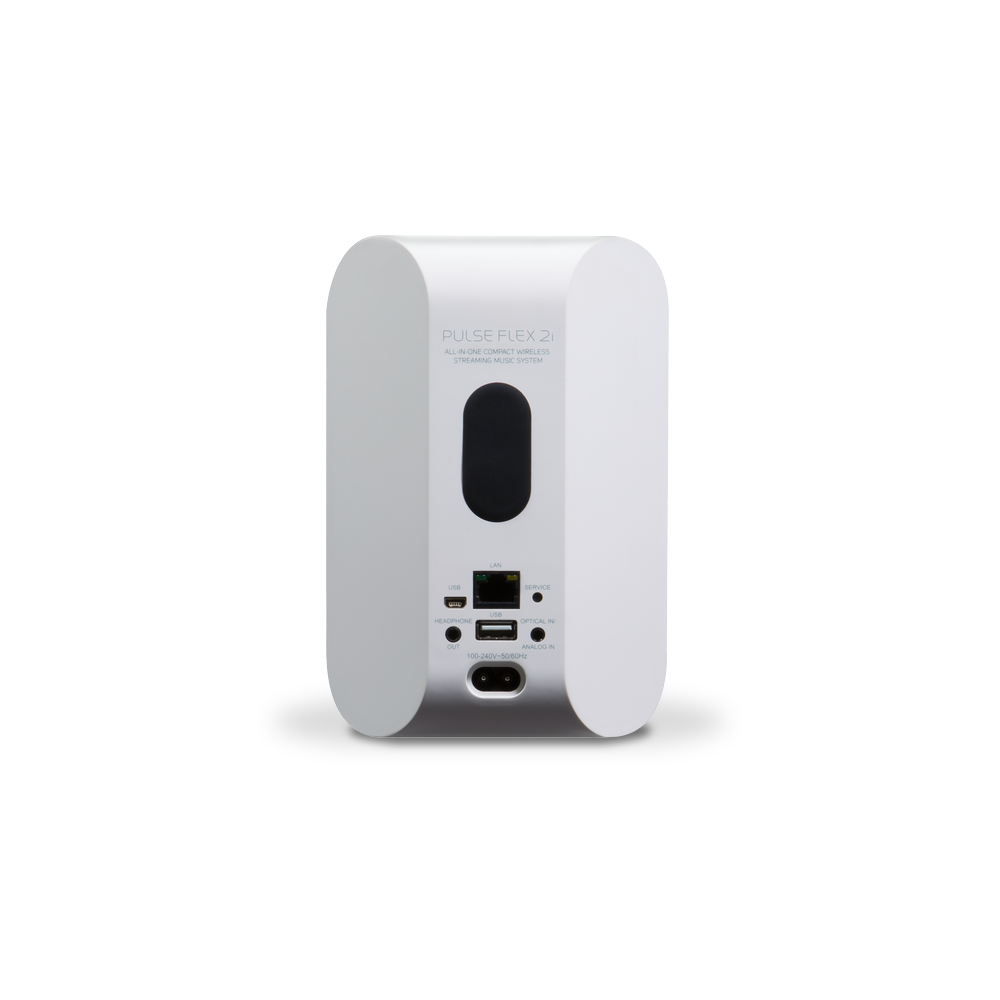Bluesound PULSE Flex 2i Blanc - Enceinte de streaming amplifiée