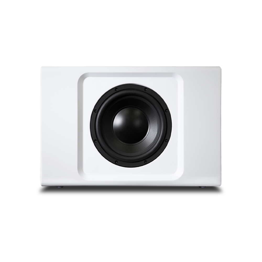 Bluesound PULSE Sub+ Blanc - Subwoofer amplifié sans fil