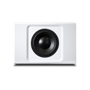 Bluesound PULSE Sub+ Blanc - Subwoofer amplifié sans fil