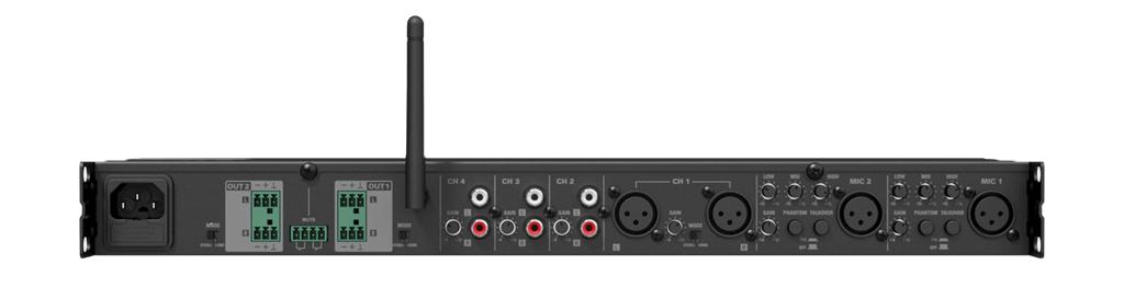 Audac PRE126 - Préamplificateur 2 zones