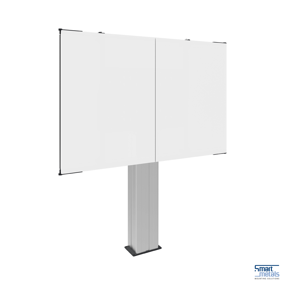 Smart Metals - 152.0120-ES - Kit de montage avec tableaux blancs en acier émaillé pour écran tactile 70 - 86 pouces
