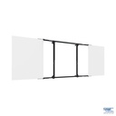 Smart Metals - 152.0115-ES - Kit de montage avec tableaux blancs en acier émaillé pour écran tactile 55 - 75 pouces