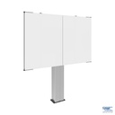 Smart Metals - 152.0115-ES - Kit de montage avec tableaux blancs en acier émaillé pour écran tactile 55 - 75 pouces