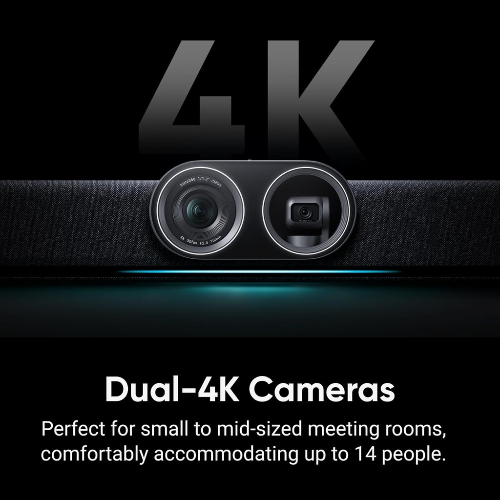 Insta360 Connect - Caméra de salle de conférence 4K AI
