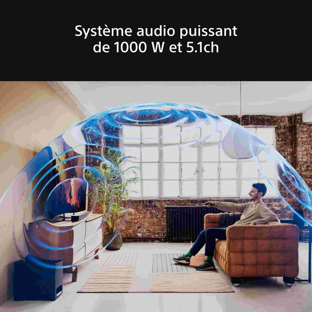 Sony Bravia Theatre System 6 - Barre son 5.1 canaux grâce à Dolby Atmos®