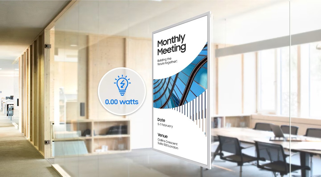 Samsung EM32DX - Écran E-Paper, 32", Zero Watt