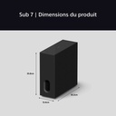 Sony - Theatre Sub 7 - Subwoofer