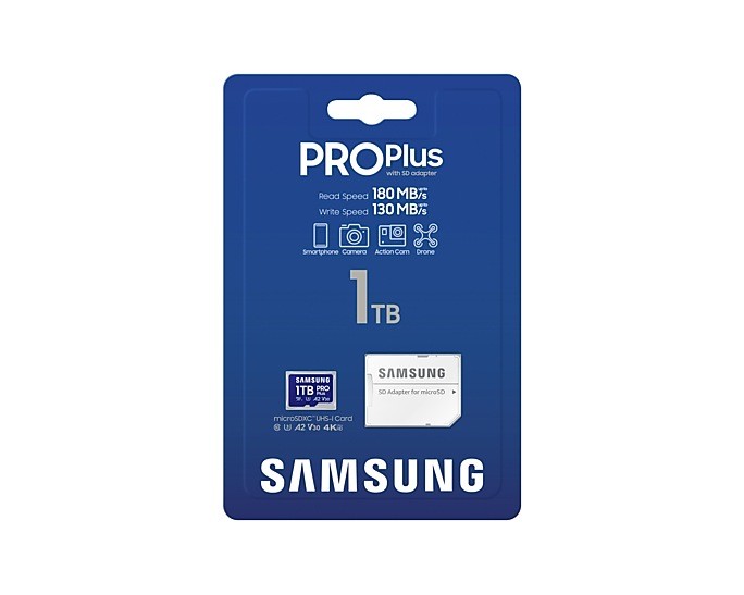 Samsung carte microSDXC Pro Plus 1000 GB