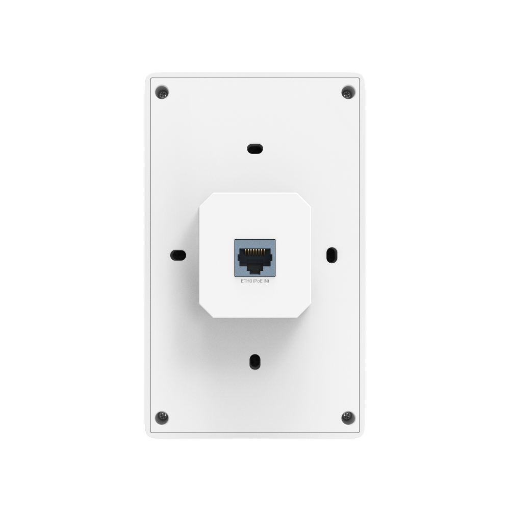 TP-Link - EAP725-Wall - Wall Plate Wi-Fi 7 Access Point BE3600