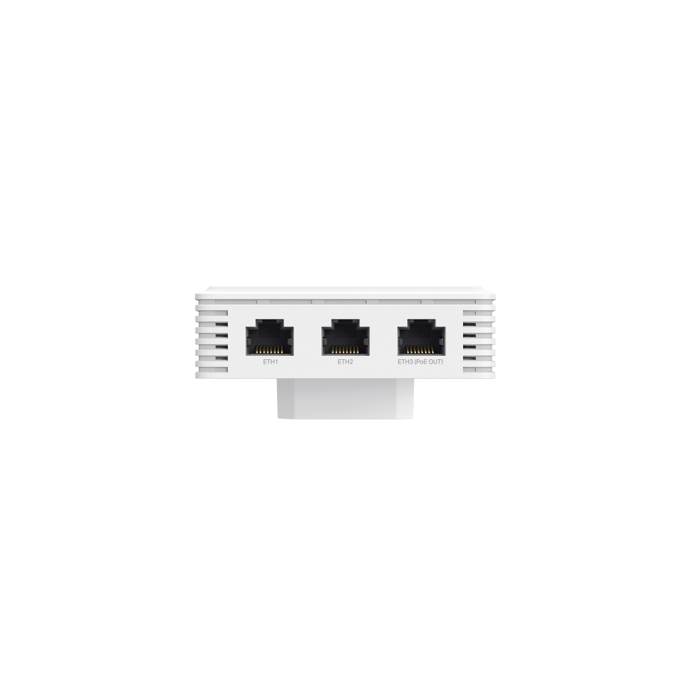 TP-Link - EAP725-Wall - Wall Plate Wi-Fi 7 Access Point BE3600