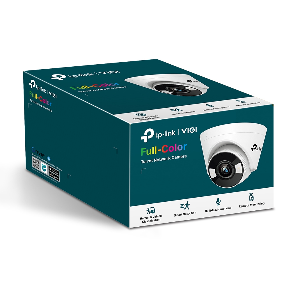 TP-Link C450 4 mm - Caméra réseau VIGI 5MP Full-Color Turret