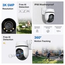 TP-Link - C530WS - Caméra de vidéosurveillance Outdoor panoramique et inclinable