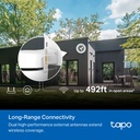 TP-Link - C530WS - Caméra de vidéosurveillance Outdoor panoramique et inclinable