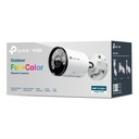 TP-Link - InSight S345 Lentille fixe de 6 mm - Caméra réseau Bullet extérieure couleur VIGI 4MP