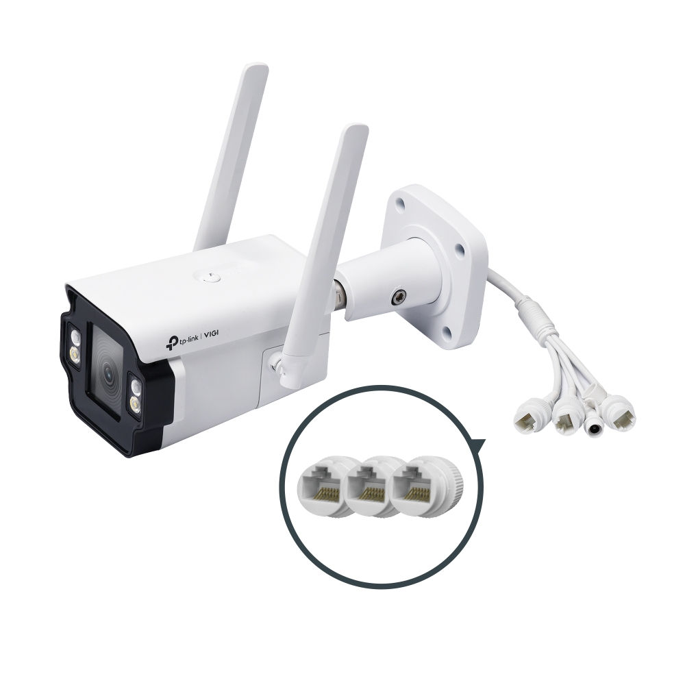 TP-Link - InSight S345-4G - Caméra réseau Bullet extérieure couleur VIGI 4MP