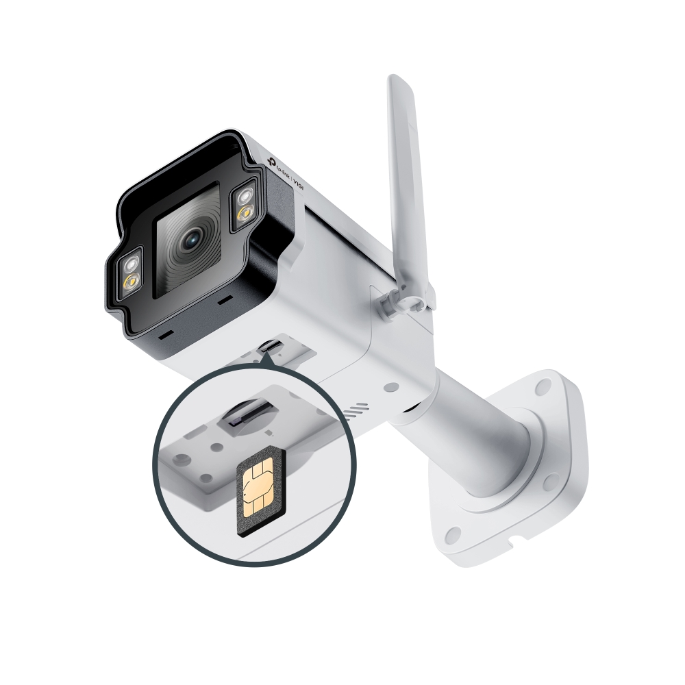 TP-Link - InSight S345-4G - Caméra réseau Bullet extérieure couleur VIGI 4MP