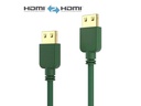 PureLink Câble Slim HDMI - HDMI, 0.5 m Vert