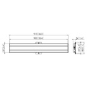 Vogel's PFB 3409B - Barre d'interface 915 mm