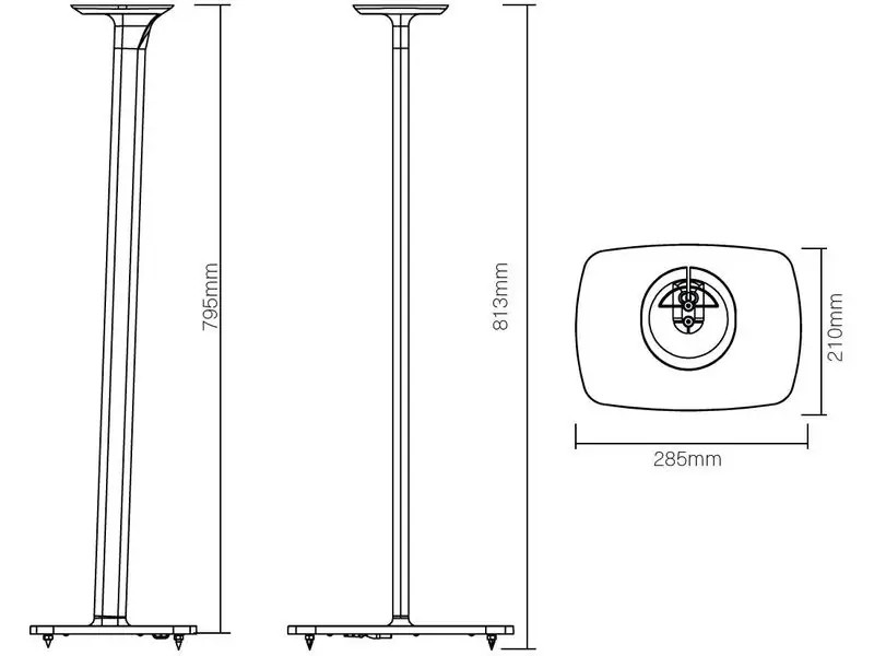 Flexson Supports sur pied, paire Sonos Era 100 Blanc