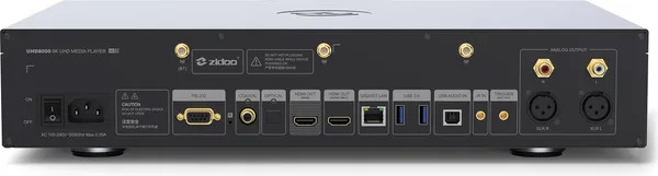 Zidoo UHD8000 - Lecteur multimédia Android 8K, Dolby Vision,HDR10+