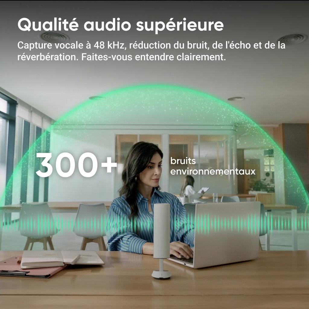 Insta360 Wave - Haut-parleur avec suite d'enregistrement IA