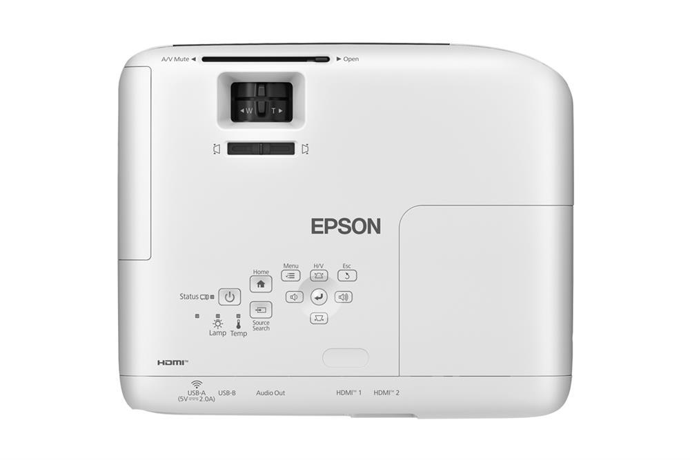 Epson EB-FH08 - Home cinéma, 3LCD Projecteur, Full HD, 3'600 Lumens