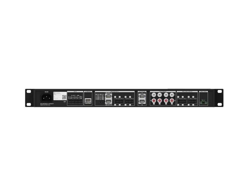 Dynacord - VZX-8 - Processeur audio 8 sources