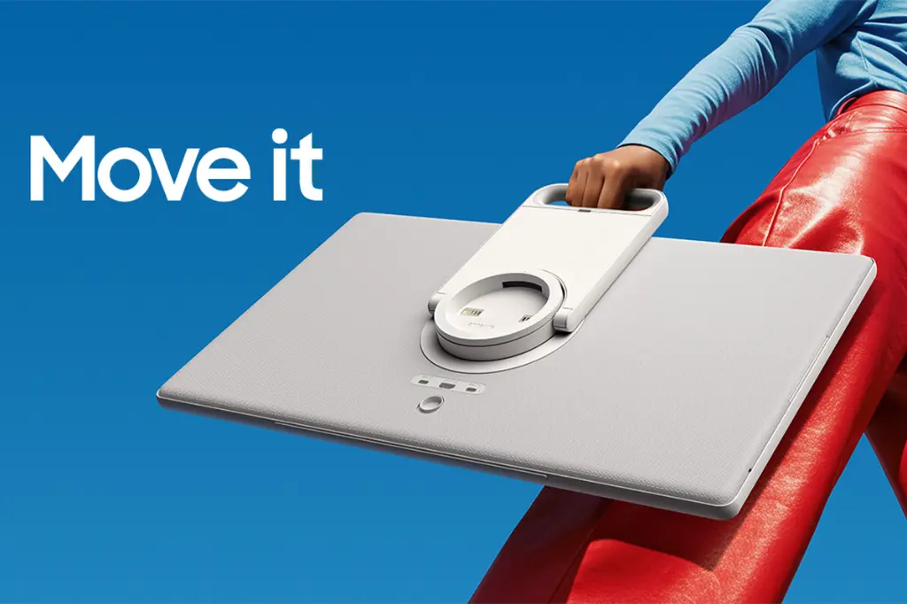 Samsung LSM7F - Écran 27", batterie, détachable et déplaçable