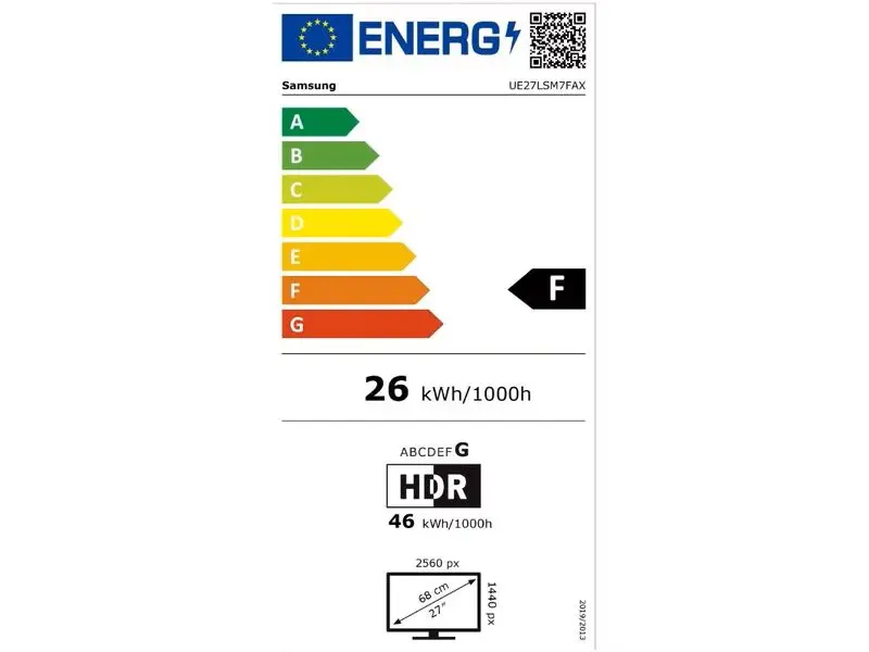 Samsung LSM7F - Écran 27", batterie, détachable et déplaçable