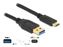Delock Câble USB 3.1 USB-A - USB-C 3 m