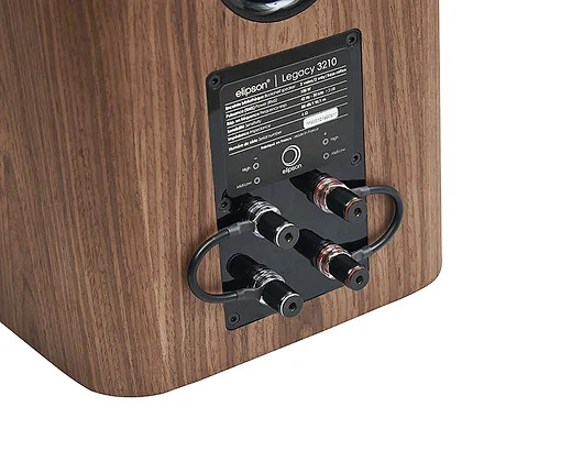 Elipson LEGACY 3210Noyer + Noir satin