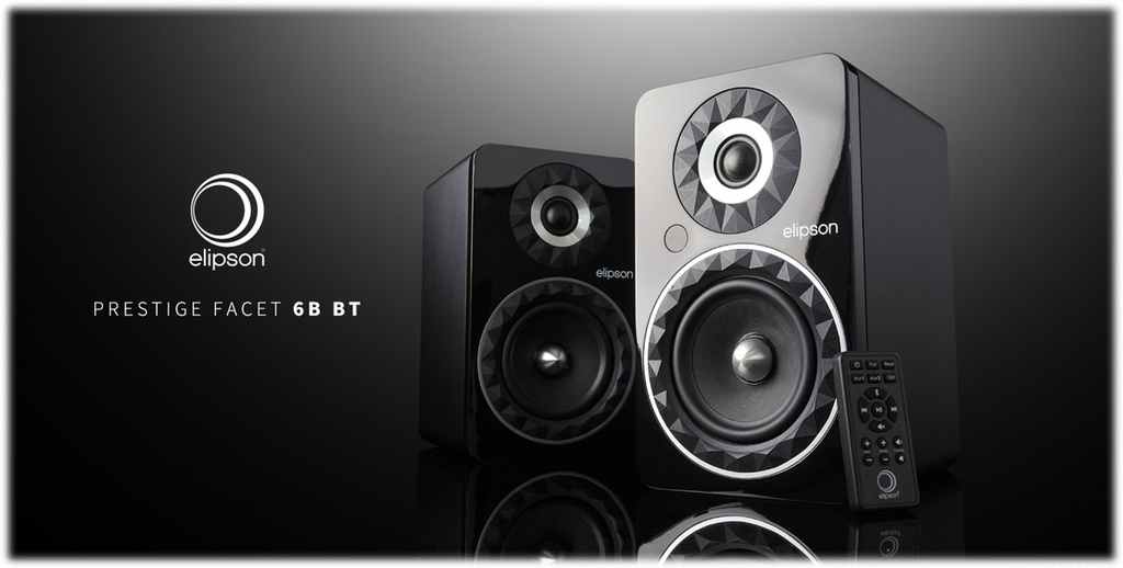 Elipson Prestige Facet 6B BT Noir (Paire)