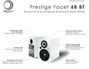 Elipson Prestige Facet 6B BT Blanc (Paire)