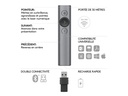 Logitech Spotlight Presentation Remote Gris