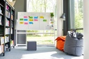 Legamaster tableau blanc rotatif 100x200cm