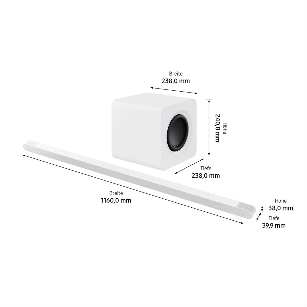 Samsung HW-S801B Blanc