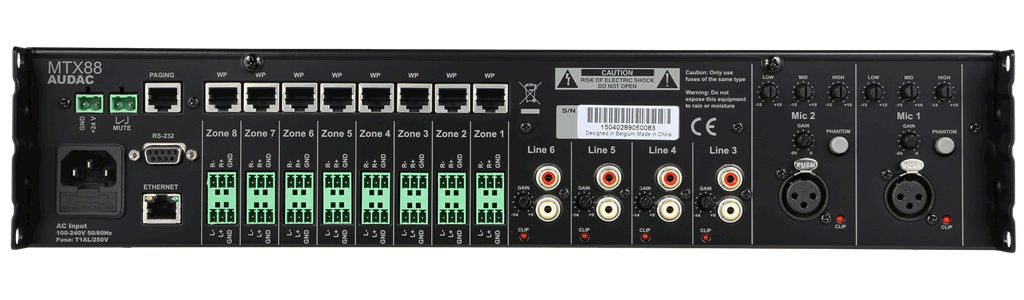 Audac MTX88