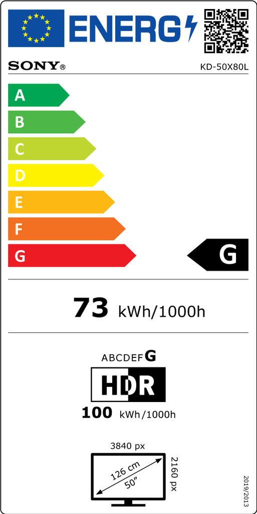 Sony KD-50X80L Modèle 2023