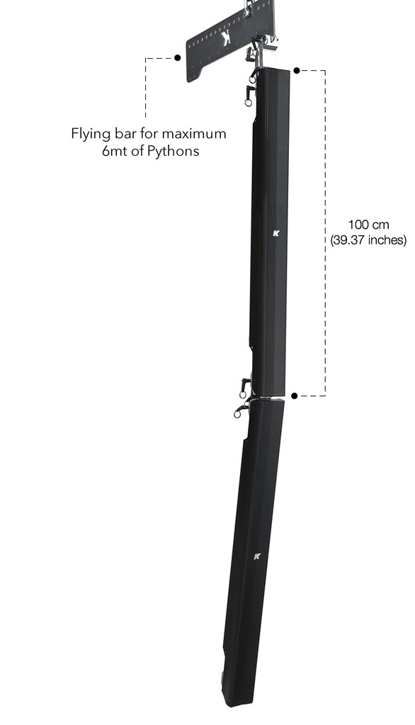 K-Array Python-KP102 I Noir
