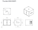 K-Array Thunder-KS2 I Noir