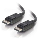 Câble C2G DisplayPort avec loquets 8K/UHD M/M Noir 2.0m