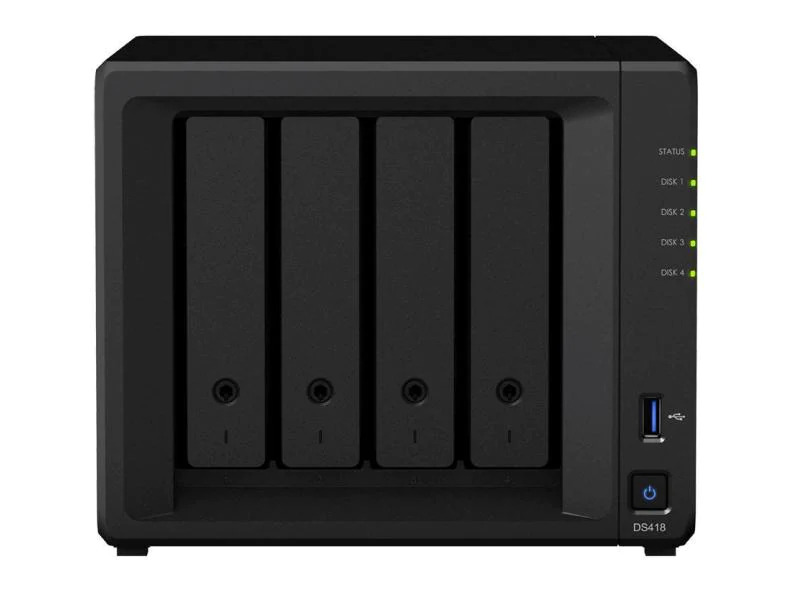 Synology NAS DiskStation DS418 4-bay WD Red Plus 16 TB