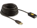 Delock Câble de prolongation USB 2.0 USB A - USB A 5 m