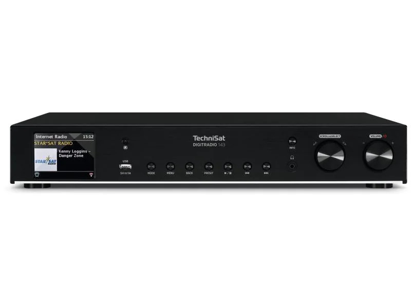 Technisat Tuner radio DigitRadio 143 Noir